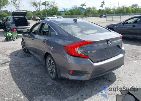 2017 Honda Civic Ex from USA, damaged, VIN 19XFC2F72HE006080
